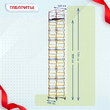 Вышка-тура  ВСП 1.2х2.0, Н-11.2м - stroymarket66.ru - Воронеж