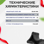 Фиксатор арматуры косточка 25/40 упаковка 1000 шт. - stroymarket66.ru - Воронеж