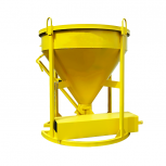 Бадья для бетона БН 1,0 м3 низкая c лотком - stroymarket66.ru - Воронеж