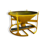 Бадья для бетона БН 0,75 м3 с лотком - stroymarket66.ru - Воронеж