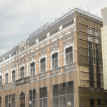 Фальшфасад сетка с изображением на строительные леса - stroymarket66.ru - Воронеж