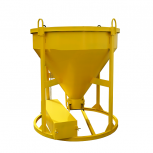 Бадья для бетона БН 1,0 м3 низкая c лотком - stroymarket66.ru - Воронеж