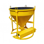 Бадья для бетона БН 1,0 м3 низкая c лотком - stroymarket66.ru - Воронеж