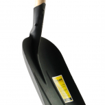 Лопата большая совковая с деревянным черенком 960 мм и ручкой - stroymarket66.ru - Воронеж