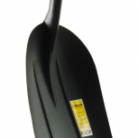 Лопата совковая снегоуборочная с деревянным черенком 1200 мм - stroymarket66.ru - Воронеж