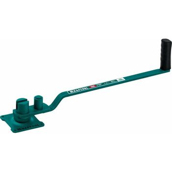 Ручной станок для гибки арматуры KRAFTOOL 10 E, острый гиб, на подшипнике - stroymarket66.ru - Воронеж