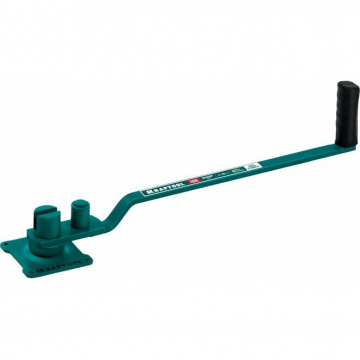 Ручной станок для гибки арматуры KRAFTOOL 10 E, острый гиб, на подшипнике - stroymarket66.ru - Воронеж