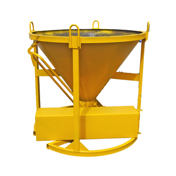 Бадья для бетона БН 0,5 м3 с лотком - stroymarket66.ru - Воронеж