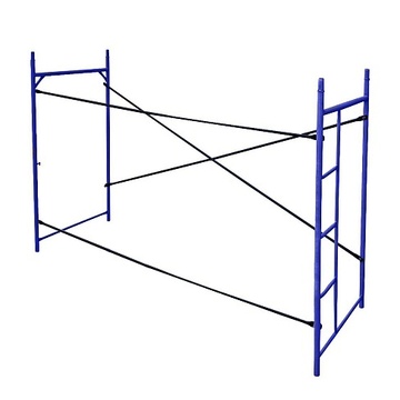 Леса строительные рамные  ЛРСП 40 секция с лестницей 3х2 м - stroymarket66.ru - Воронеж