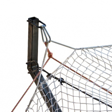 Защитно-улавливающая сетка (ЗУС) комплект кронштейн и 2 опоры с креплением - stroymarket66.ru - Воронеж