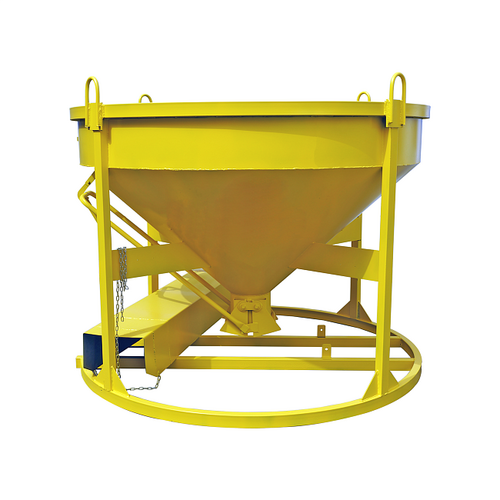 Бадья для бетона БН 1,5 м3 низкая с лотком - stroymarket66.ru - Воронеж