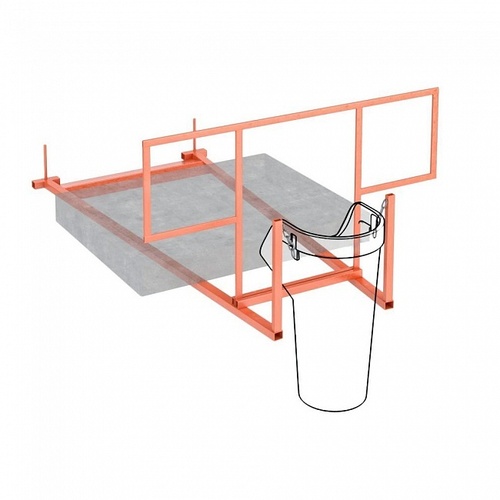 Мусоросброс кронштейн крышевой - stroymarket66.ru - Воронеж