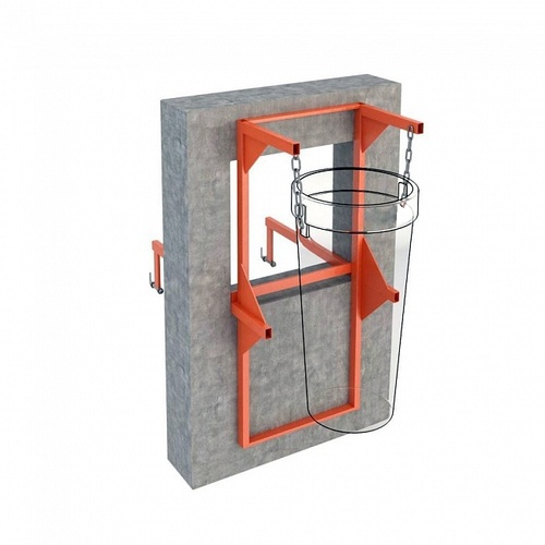 Мусоросброс кронштейн стеновой (оконный) - stroymarket66.ru - Воронеж