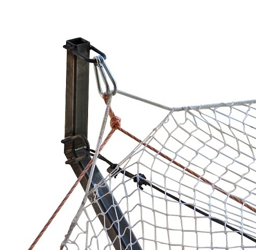 Защитно-улавливающая сетка (ЗУС) комплект кронштейн и 2 опоры с креплением - stroymarket66.ru - Воронеж